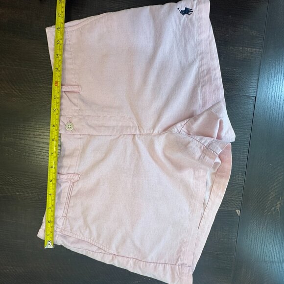 Ralph Lauren Women’s Pink Chino Shorts Size 8 Classic Casual Summer - Picture 3 of 8